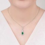 نیم ست زنانه نقره جواهری مدل - Women's silver jewelry semi-set, model (NI R47) - Image 2