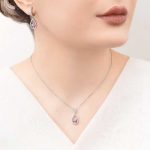 نیم ست زنانه نقره اسپرت رنگی مدل - NI A17) Women's silver sport colored semi-set, model) - Image 3